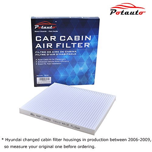 Passenger Compartment Air Filters Potauto MAP 1045W