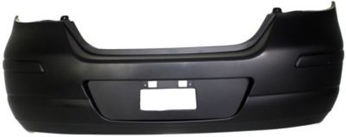Crash Parts Plus Primed Rear Bumper Cover Replacement for 2007-2012 Nissan Versa Hatchback Bumper Covers Crash Parts Plus REPN760110P