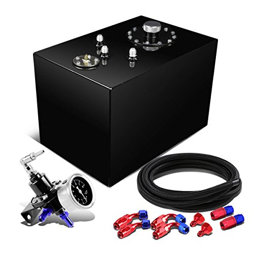 Fuel Tanks Auto Dynasty AD-ALU-TF-12G-BK+FPRSSS-BK+ACC-BK