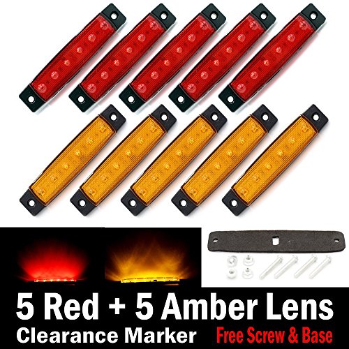 Bulbs TMH 5+5 Red Amber-6led