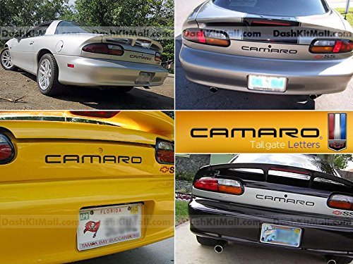 Bumper Stickers, Decals & Magnets S.F. Products CAMAROBK-LETTERS-BLK