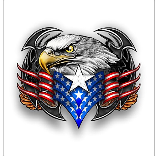 Bumper Stickers, Decals & Magnets Vinyl Junkie Graphics American Tribal eagle