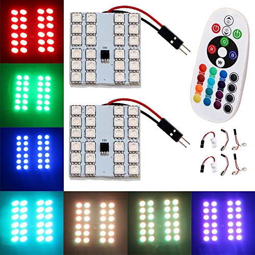 Interior & Convenience Bulbs EverBrightt Panel-5050-24SMD-RGB