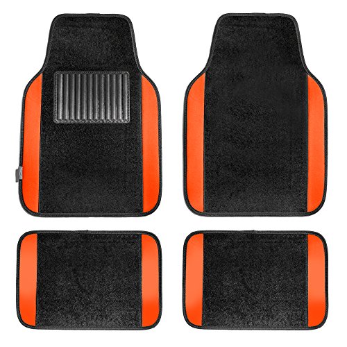 Floor Mats FH Group F14407ORANGE