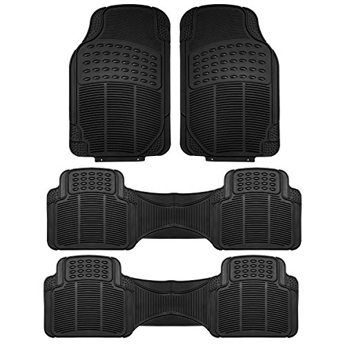 Floor Mats FH Group F11306BLACK-3ROW