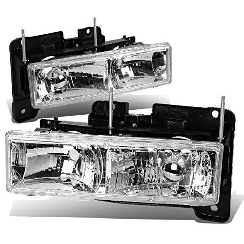 Headlight Assemblies Auto Dynasty AD-HL-GLASS-C10-CH