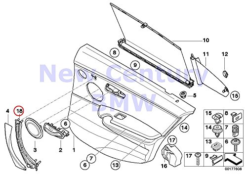 Moldings BMW BMW7230850