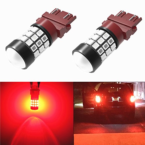 Turn Signal Bulbs Alla Lighting Alla-2835-3157-39R-Red