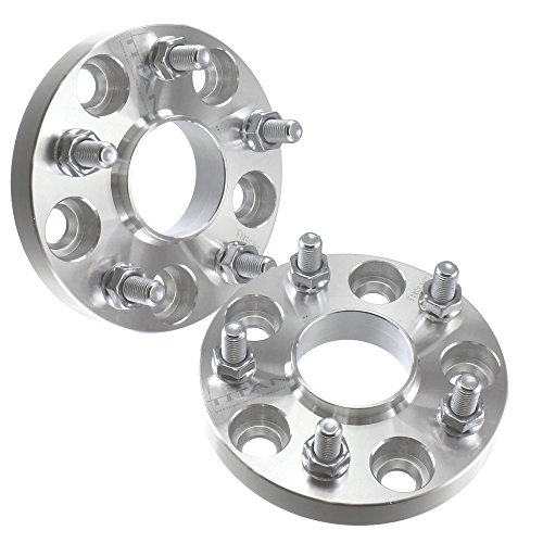 Wheel Adapters & Spacers Titan Wheel Accessories 20mm-66.1mm-5x114.3-Silver-2