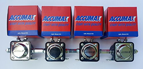 Accumax solenoids set of 4 with coupling nuts Included low rider & more USA MADE Solenoids Accumax 10A-F1025P-4