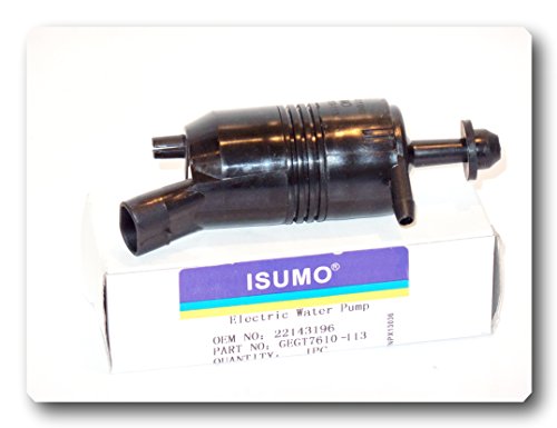 22143196 / 89025062 Windshield Washer Pump FIts: Chevrolet Silverado 1500 2007 , GMC SAVANA 1500 2007-2014 SAVANA 2500 2007-2016 SAVANA 3500 2007-2016 SAVANA 4500 2009-2016 Windshield Washer Pumps ISUMO 22143196