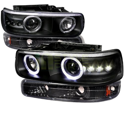 Headlight Assemblies Spec-D Tuning 2LBLHP-SIV99JM-RS