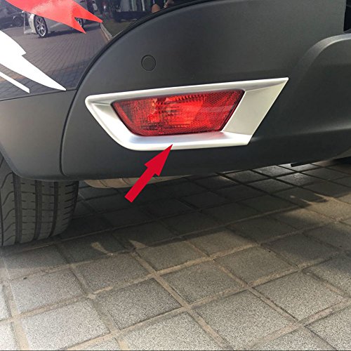 Generic Matte ABS Rear Fog Light Lamp Cover Trim Fit For Jaguar F-Pace,F-Pace PREMIUM,F-Pace PRESTIGE, F-Pace R-SPORT,2016 2017 2018 Driving, Fog & Spot Lights Generic EB31350530
