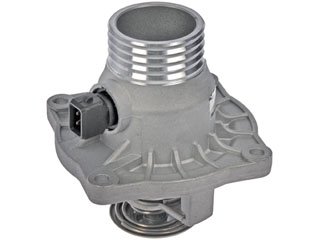 Well Auto Thermostat Housing With Thermostat and Gasket 97-98 BMW 540i 4.4L 97-98 BMW 740i 4.4L 96-98 BMW 740iL 4.4L Thermostat Housings Well Auto WF-BMW-818
