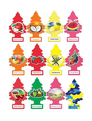 Air Fresheners Little Trees LTAFfruit12pk