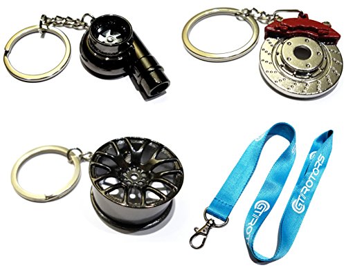 Key Chains GT//Rotors turbo-wheel-rotor