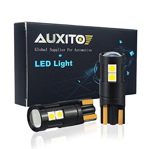 Courtesy Step Lights AUXITO T10-9K-BLACK-W2