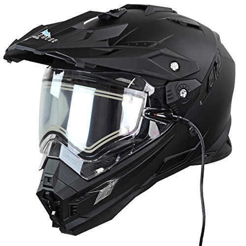 Helmets Snow Master Helmets TX-27S-Matte-Blk-Helmet-10132452